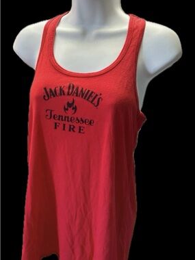 ❤️Jack Daniel's Tennessee Fire Red Tank Top❤️